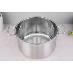Thumbnail Nồi inox 3 đáy sandwich inox 430 cao cấp Fivestar Standard bếp từ nắp inox đủ size , phù hợp mọi bếp 2