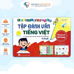 Thumbnail Sách - Tập đánh vần Tiếng Việt (Bí quyết giúp con đọc tiếng Việt thông thạo 4-6 tuổi) 1