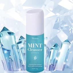 Thumbnail Combo Kem chống nắng Hemia 50ml dưỡng trắng nâng tone và Sữa rửa mặt bạc hà Mint Cleanser Hemia 130ml dưỡng ẩm, sạch sâu 4