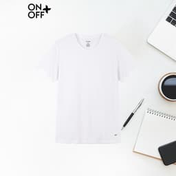 Thumbnail Áo thun nam ngắn tay ONOFF công nghệ Cotton Compact cao cấp, mềm mịn - 18IS23S013 2