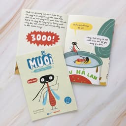 Thumbnail Sách - Những sinh vật í ẹ - Muỗi - Nhận biết con vật cho bé - Khoa học vui nhộn - Crabit Kidbooks 3