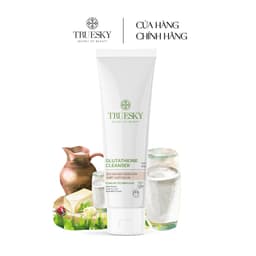 Thumbnail Sữa rửa mặt sáng da và dưỡng ẩm Truesky Glutathione Cleanser chiết xuất sữa dê 50g 1