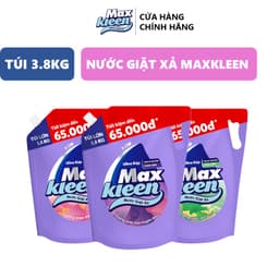Thumbnail Túi Nước Giặt Xả MaxKleen 3.8kg Hương Nước hoa huyền diệu/ Hoa nắng/ Vườn sớm mai 2