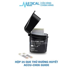 Thumbnail Que thử đường huyết Accu-Chek Guide "Hộp 25 que " date xa - MEDICAL 1