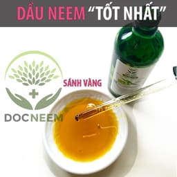 Thumbnail Neem oil phòng trị sâu bệnh hoa hồng, phong lan, cây cảnh DOCNEEM hữu cơ, nguyên chất ép lạnh, hàng chính hãng 1
