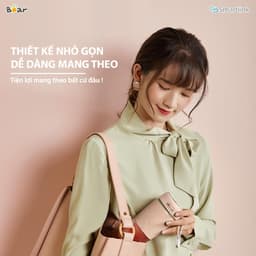 Thumbnail Máy Xay SInh Tố Cầm Tay Mini Bear LLJ-B03C1- Bảo hành 18 Tháng 4