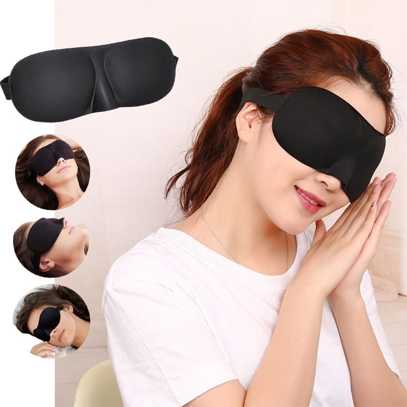 Ảnh Che Mắt Ngủ - Taky, Tiện Dụng Ngủ Trưa Văn Phòng, Ngủ Trên Xe Ô tô, Máy Bay, Thoáng Khí, Mềm Mại Cho Giấc Ngủ Ngon. 5130 1