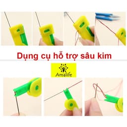 Thumbnail Bộ Kim Chỉ Khâu Vá Đa Năng Amalife - Tặng Kèm Nhiều Phụ Kiện (màu ngẫu nhiên) 2