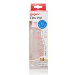Thumbnail Bình Sữa PP Streamline Hình Ngôi Sao Hồng/Xanh Pigeon 250ml (M) 3