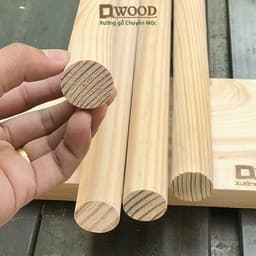 Thumbnail Thanh Gỗ Tròn Dwood Đường Kính 2cm, 3cm - Chiều Dài Tự Chọn 3