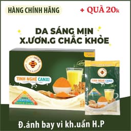 Thumbnail Tinh bột nghệ Canxi Honimore 288g - tốt cho xương, làm đẹp da, tốt cho dạ dày 2