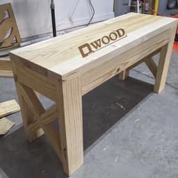 Thumbnail Mặt gỗ thông Dwood dày 30 rộng 200 bào láng 4 mặt làm mặt bàn, kệ cực cứng cáp 3