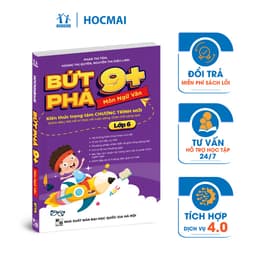 Thumbnail Sách Bứt phá 9+ lớp 6 môn Ngữ Văn (theo chương trình Giáo dục Phổ thông mới).Bí kíp giúp con đạt toàn điểm 9,10 trên lớp 2