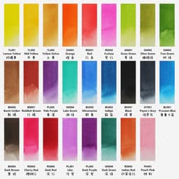 Thumbnail Bảng Màu Nước 32 Màu Đơn Sắc Cho Họa Sĩ Lineriart 2