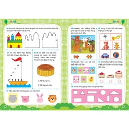Thumbnail Sách - Sân Chơi Trí Tuệ - Trò Chơi Tư Duy - RÈN LUYỆN NÃO TRÁI, NÃO PHẢI - Dành cho trẻ 4-5 tuổi 2