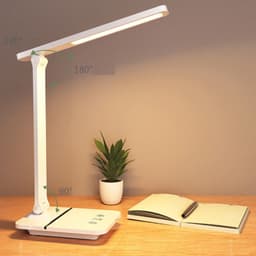 Thumbnail Đèn Bàn Học Đọc Sách, Làm Việc Bóng LED Chống Cận, Cảm Ứng Tích Điện Gập 2 Chỗ Cao Cấp Chính Hãng Amalife 2