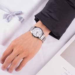 Thumbnail Đồng hồ nam dây kim loại chính hãng Casio MTP-V006D-7BUDF 4