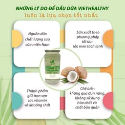 Thumbnail Dầu Dừa Lên Men Tách Lạnh Tinh Khiết  VietHealthy 100ml 4