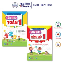 Thumbnail Sách - Combo Ôn Hè Toán và Tiếng Việt 1 - Chương Trình Mới - Dành cho học sinh lớp 1 lên 2 (2 cuốn) 1