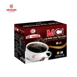 Thumbnail Cà phê đen, cà phê đen hòa tan 2in1 - Mê Trang, hộp 15 gói và túi 500g 1