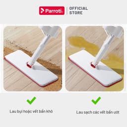 Thumbnail Cây lau nhà tự vắt thông minh, chổi lau nhà 360 độ Parroti MG01 2