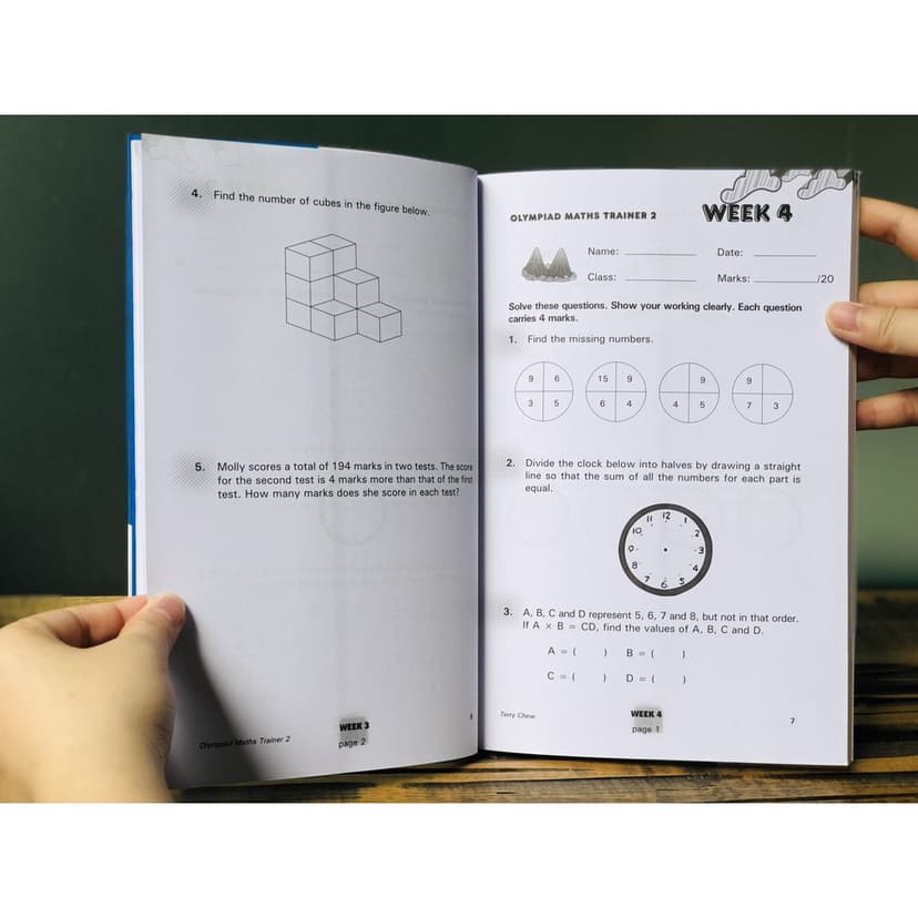Ảnh Sách olympiad maths trainer 2 sách toán lớp 2 ( 7 - 8 tuổi ) Á Châu books 4