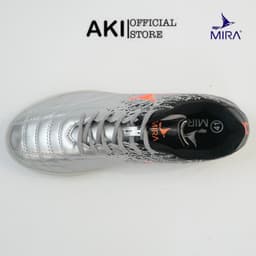 Thumbnail Giày Đá Bóng Cỏ Nhân Tạo Mira Power Xám Thể Thao Nam Chính Hãng Nhẹ Mềm - Pe002 4