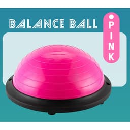 Thumbnail -BG Bóng tập YOGA bóng tập thể lực thăng bằng BALL BALANCE Bosu, ĐƯỜNG KÍNH 46CM 3