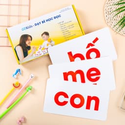 Thumbnail Flashcard Glenn Doman - Bộ 100 Thẻ Học Đọc Thông Minh Phát Triển Ngôn Ngữ Cho Trẻ Từ 0-6 Tuổi 2