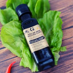 Thumbnail Dầu mè đen nguyên chất GUfoods - Lành mạnh, Phù hợp eat clean, Trộn salad, Cho bé ăn dặm (120ml/250ml) 4