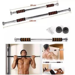 Thumbnail Thanh Tập Xà Đơn Treo Tường Gắn Cửa Nhiều Cỡ Từ 62-120cm Tùy Chỉnh Tập Gym Tập Thể Thao Chính Hãng Amalife 1