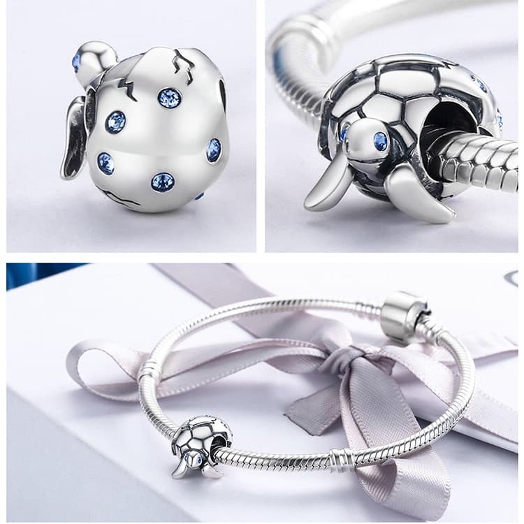 Ảnh Bamoer Hạt Charm Động Vật Series Phụ Kiện Thời Trang Thích Hợp Cho Vòng Tay Vòng Cổ AIC02 2