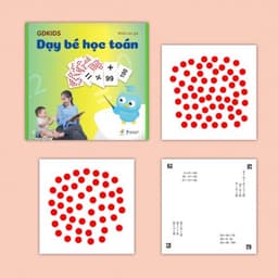 Thumbnail Flashcard Dạy Trẻ Học Toán Glenn Doman - Bộ 59 thẻ học thông minh phát triển tư duy logic cho trẻ từ 0-6 tuổi 4