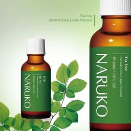 Thumbnail Lotion giảm mụn cám, đầu đen Naruko trà tràm đậm đặc Tea Tree Blemish Clear Lotion Precious 30ml (Bản Đài) 2