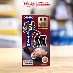 Thumbnail Viên uống tinh chất hàu tươi tăng cường sinh lý Nhật Bản Orihiro 120 viên 3