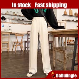 Thumbnail Quần Jeans Dài Lưng Cao Thời Trang Hàn Quốc Cho Nữ 1