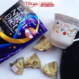 Thumbnail Trà giảm cân đêm Night Diet Tea Orihiro Nhật Bản 24 gói/túi và 40 gói/túi 4