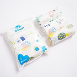 Thumbnail Bộ 3 Khăn Tắm BONNY Sợi Tre 1m1x1m2 Siêu Nhẹ, Mềm Mịn và Thấm Hút Tốt 4