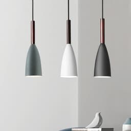 Thumbnail Đèn thả đui gỗ SuperVilighting, mã THADUIGO-D100,Sử dụng  bóng led đui E27,AC 220V Kích thước D100 xH300mm BH 24 tháng 1