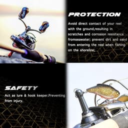 Thumbnail Giá đỡ máy câu GOMEXUS R2 42mm thích hợp cho BG Finesse LT Daiwa Peen Battle Conflict Spinning 3