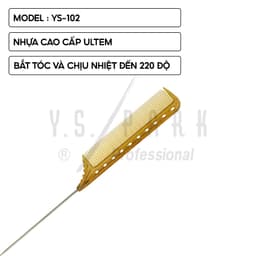 Thumbnail Lược chải hóa chất YS PARK YS-102 bắt tóc và chịu nhiệt cao cấp hàng chính hãng - Made in Japan 2