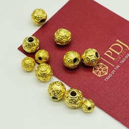 Thumbnail Charm bi bạc si vàng PDJ dùng để mix với vòng đá phong thủy - Trang sức PDJ 1
