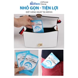 Thumbnail Miếng Lót Bệt Vệ Sinh Tự Phân Huỷ - Túi 50 chiếc - Nhỏ Gọn, Tiện Lợi, Vô Trùng, Sạch Sẽ, Không Thấm Nước - MIFAN 3
