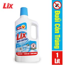 Thumbnail Nước lau sàn LIX đuổi côn trùng Chai 1L LD115 nước lau sàn sạch nhà thơm lâu sáng bóng an toàn ngát hương thơm 2