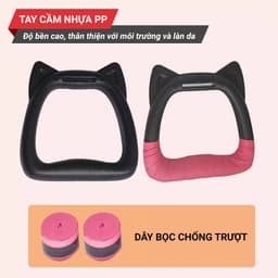 Thumbnail Vòng treo đu xà đơn trẻ em Gymnastic rings GoodFit kháng lực chịu tại 200kg, dây treo tùy chỉnh GF002E 3