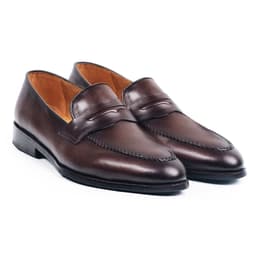 Thumbnail Giày Tây Lười Cao Cấp Classic Loafer - LF02 - Da Bò Ý Lót Trong Da Bò Mộc - Thương hiệu Be Classy 3