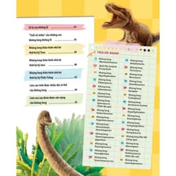Thumbnail Sách-Kiến thức về khủng long-Cổ khủng long Mamenchisaurus dài bao nhiêu?Cơ thể khủng long chứa đầy bí mật 2