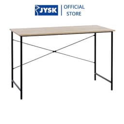 Thumbnail Bàn làm việc | JYSK Vandborg | gỗ công nghiệp khung kim loại xám/đen | 120x75x60cm 1