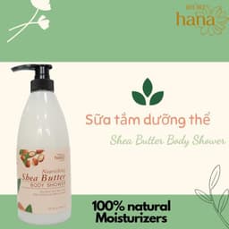Thumbnail Sữa Tắm Bơ Hạt Mỡ Dưỡng Ẩm Mịn Da RIORI HANA Nourishing Shea Butter Body Shower 750g 4
