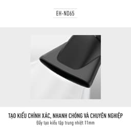 Thumbnail Máy sấy tóc Panasonic EH-ND65-K645 – Công suất tương đương 2300W – Sấy nóng lạnh –  Đầu sấy tạo kiểu 11mm 2